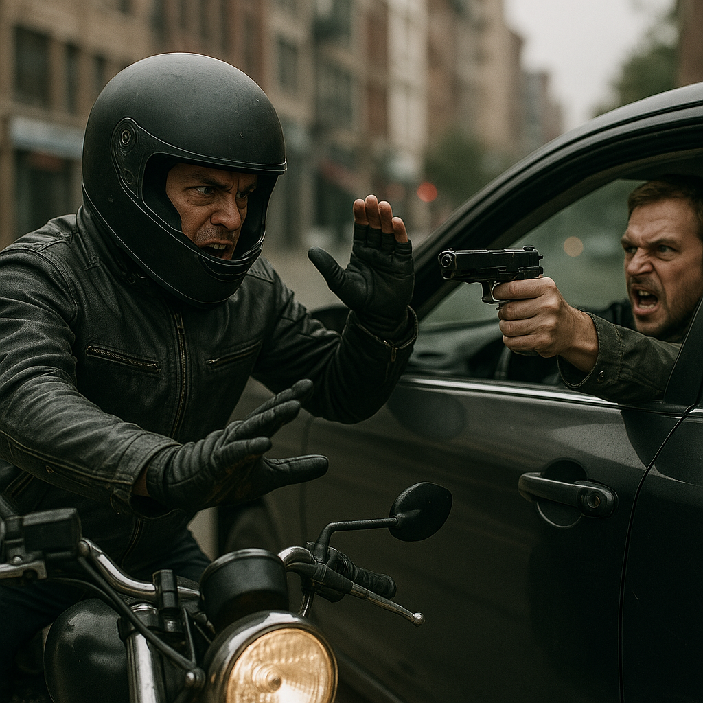 Dark Side of the Road; Road Rage vs Motorcycle Riders